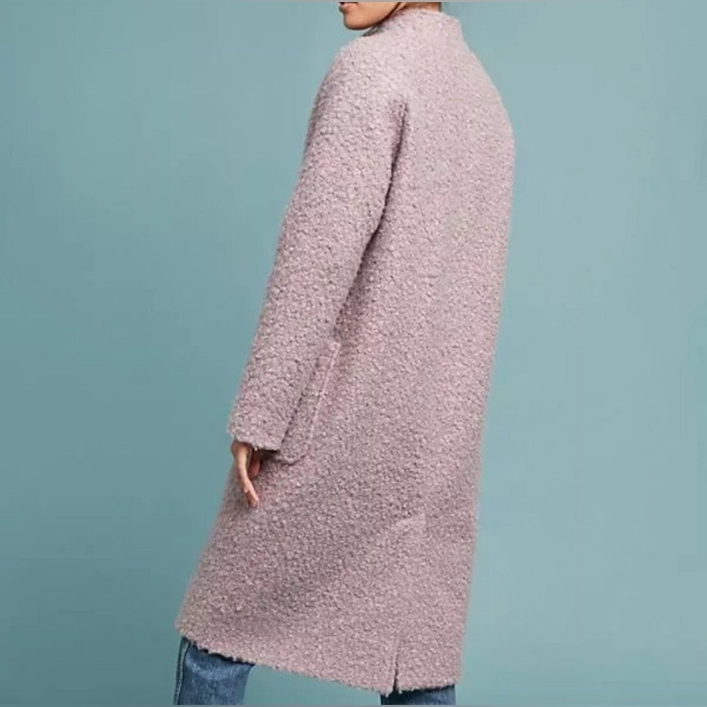 M135 // Anthropologie Greylin Windermere Boucle Cocoon Coat // S - Picture 3 of 16